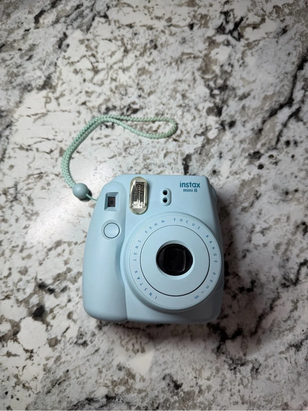 Fujifilm Instax Mini 8 Instant Camera (Light Blue) untested